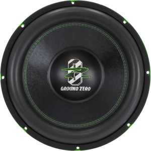 Изображение продукта Ground Zero GZHW 38SPL-GREEN - сабвуферный динамик - 4